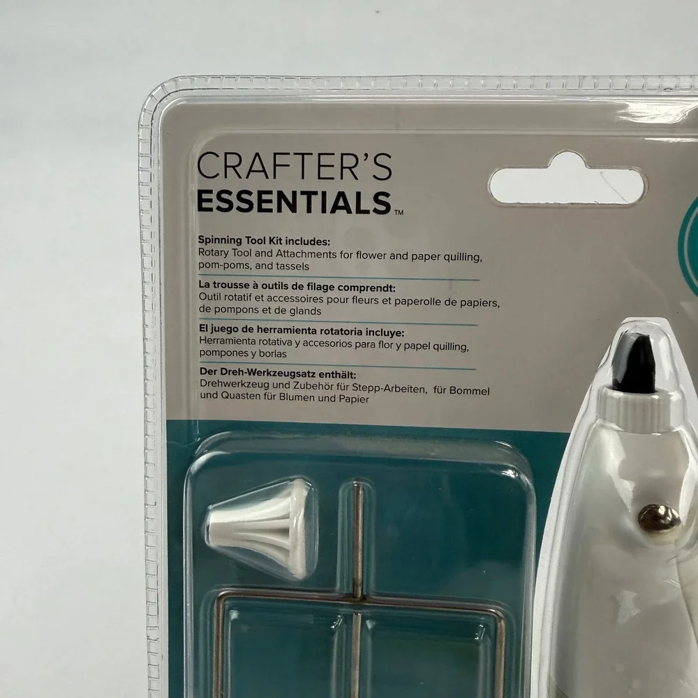 We R Memory Keepers Crafter's Essentials Spinning Tool Kit USB 5pc 661020 NEW